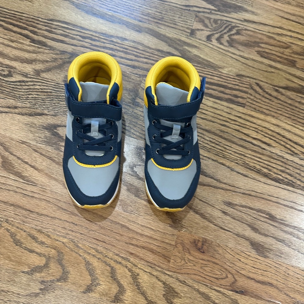GAP Kids High-Top Sneakers - Navy and Yellow